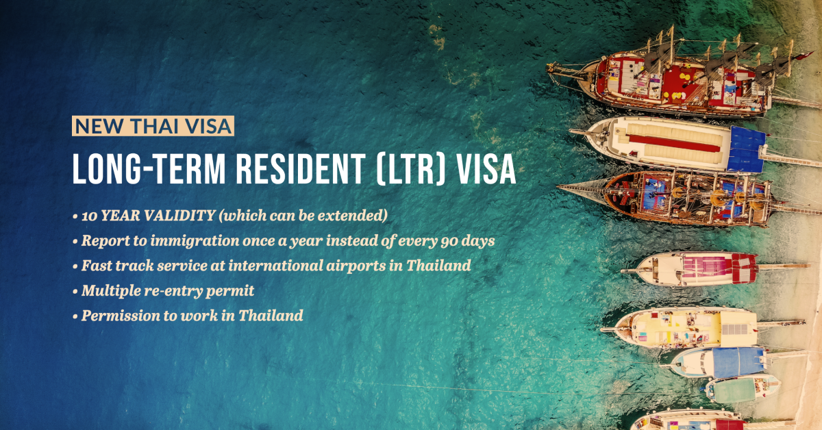Apply for Thailand’s New Long-Term Resident (LTR) Visa